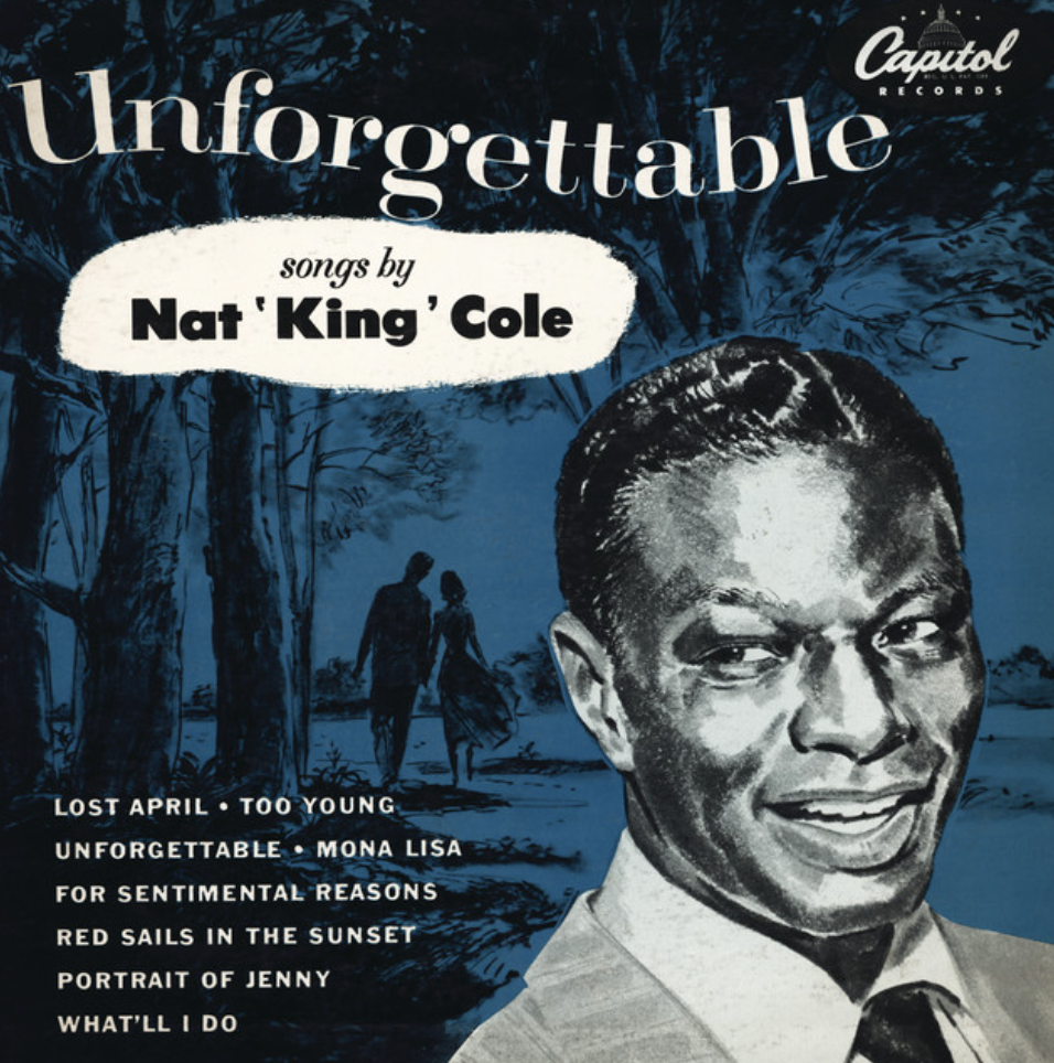 First dance song “Unforgettable” by Nat King Cole
